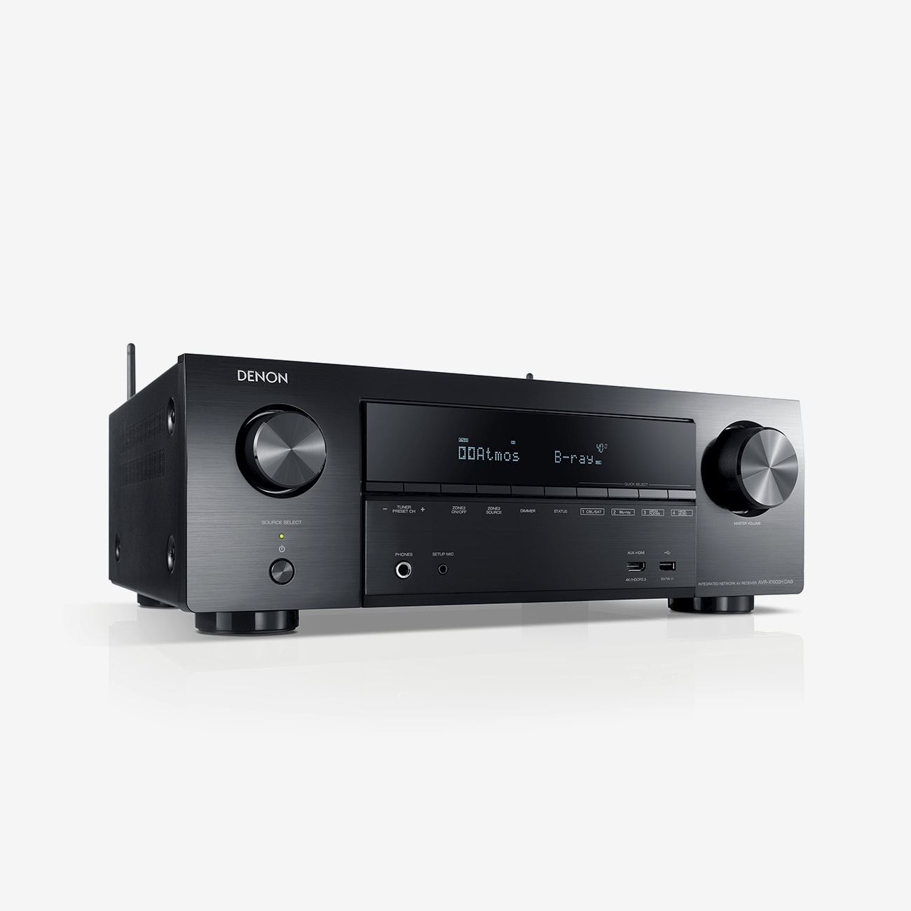 Denon AVR X1600H DAB - black -